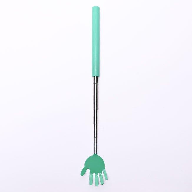 Green telescopic back scratcher