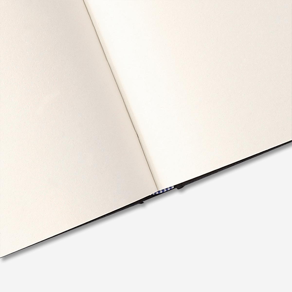 Black Hard Cover Sketchbook. A5