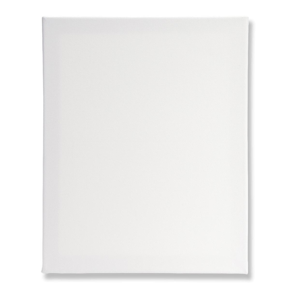White artist canvas. 35 x 28 cm