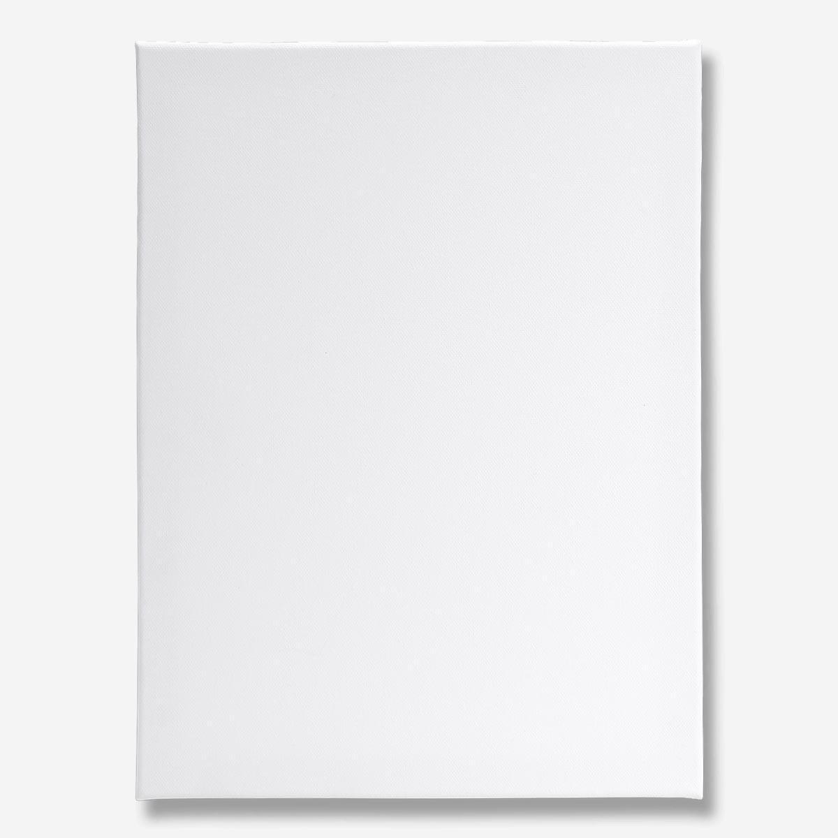 White artist canvas. 30 x 40 cm