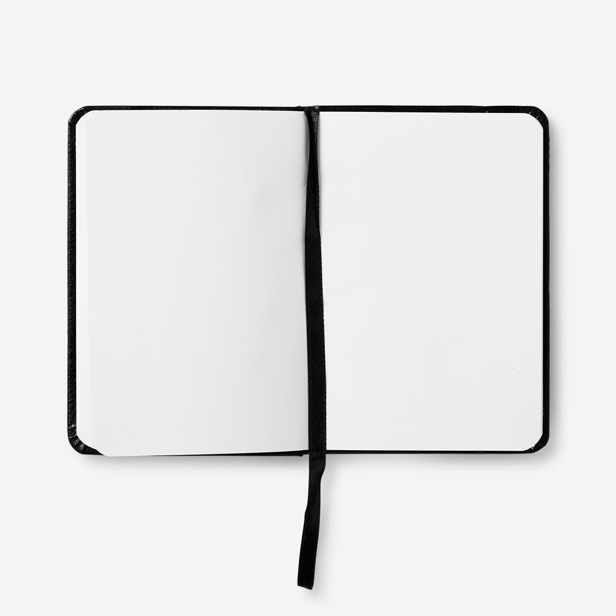 Black notebook. a6