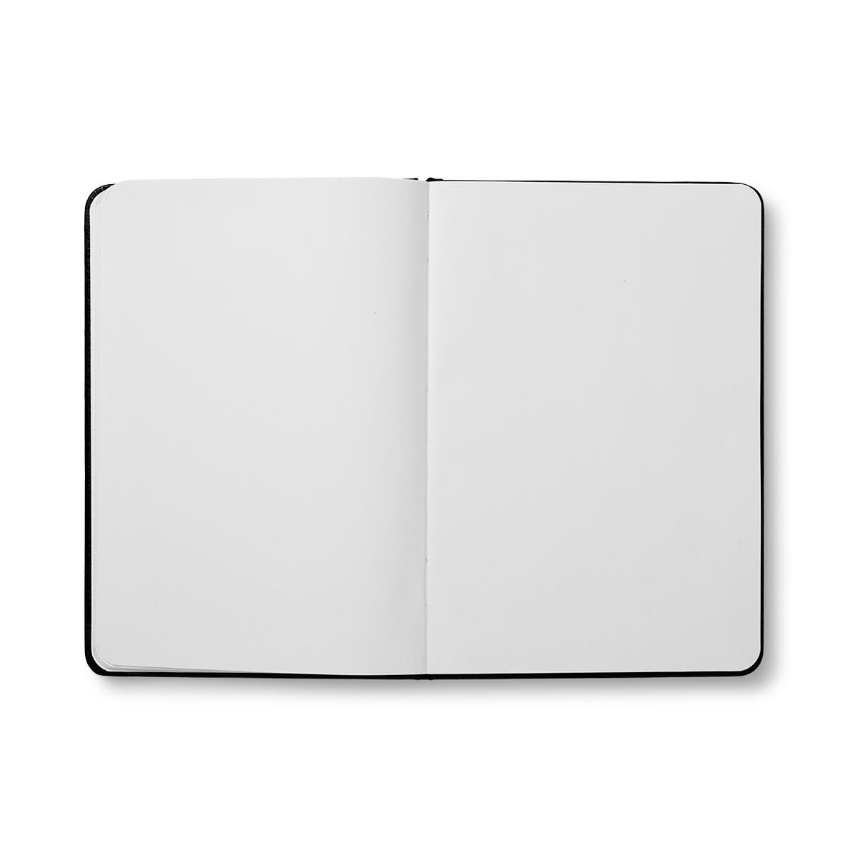 Black Elastic Closure Notebook. A5