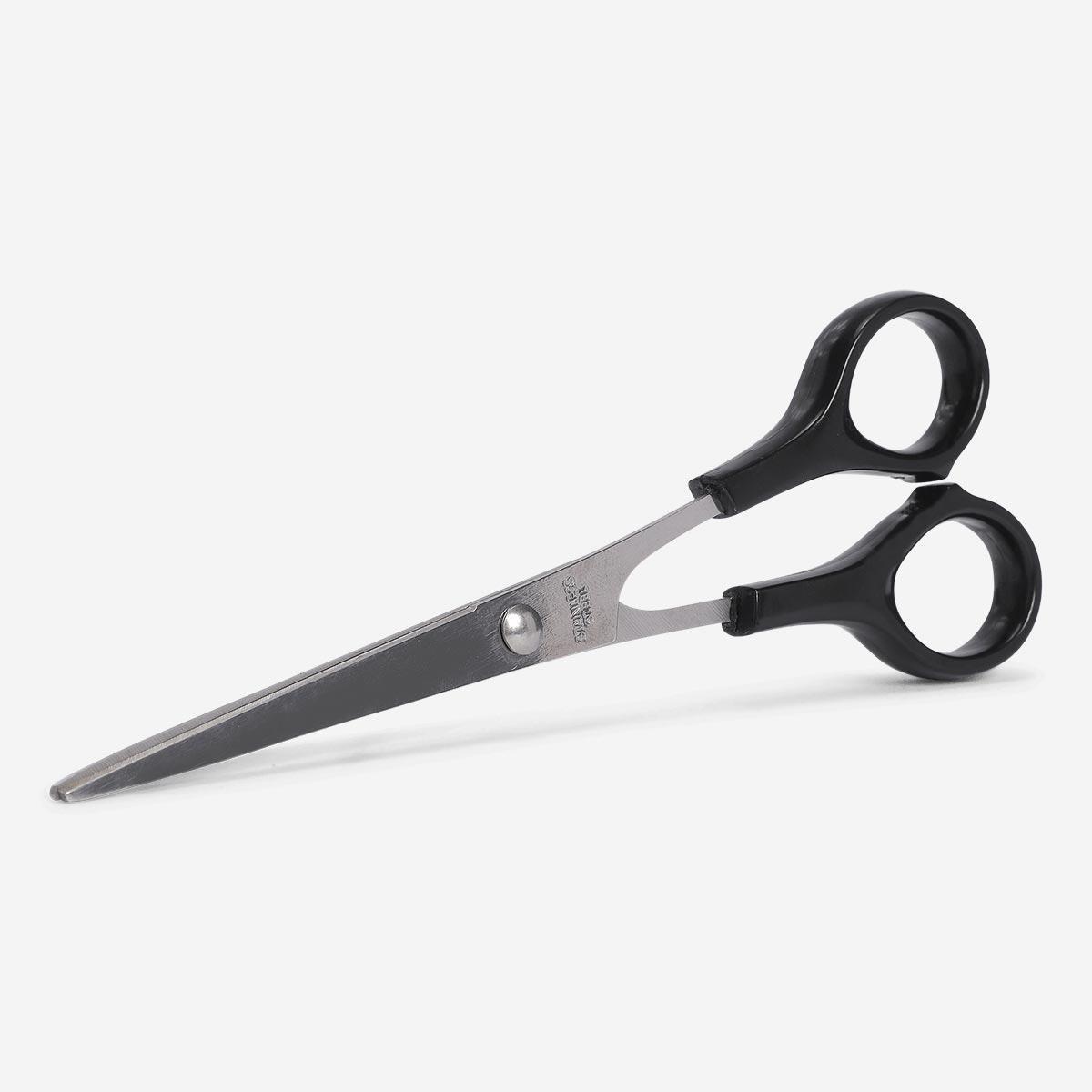 Black steel scissors
