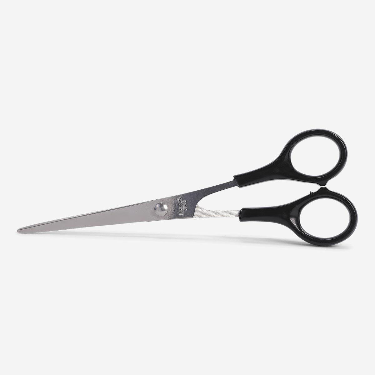 Black steel scissors