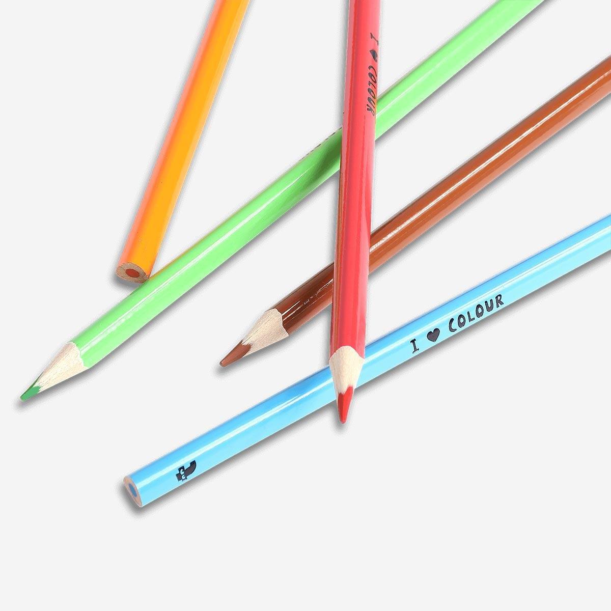 Multicolour Colour pencils. 12pcs