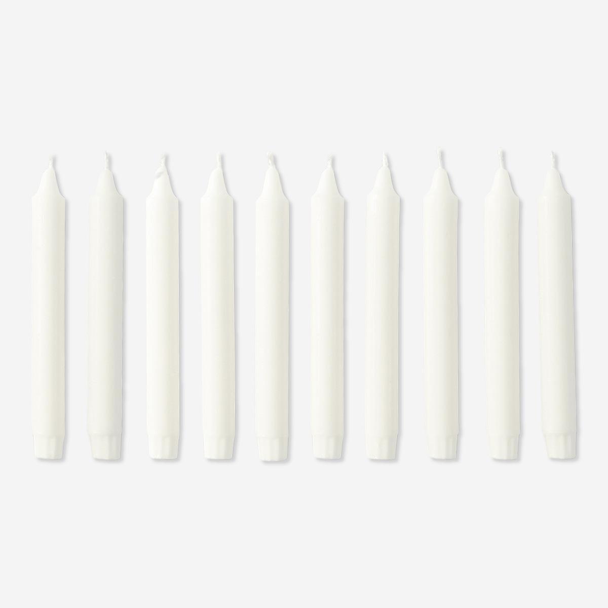 White candles