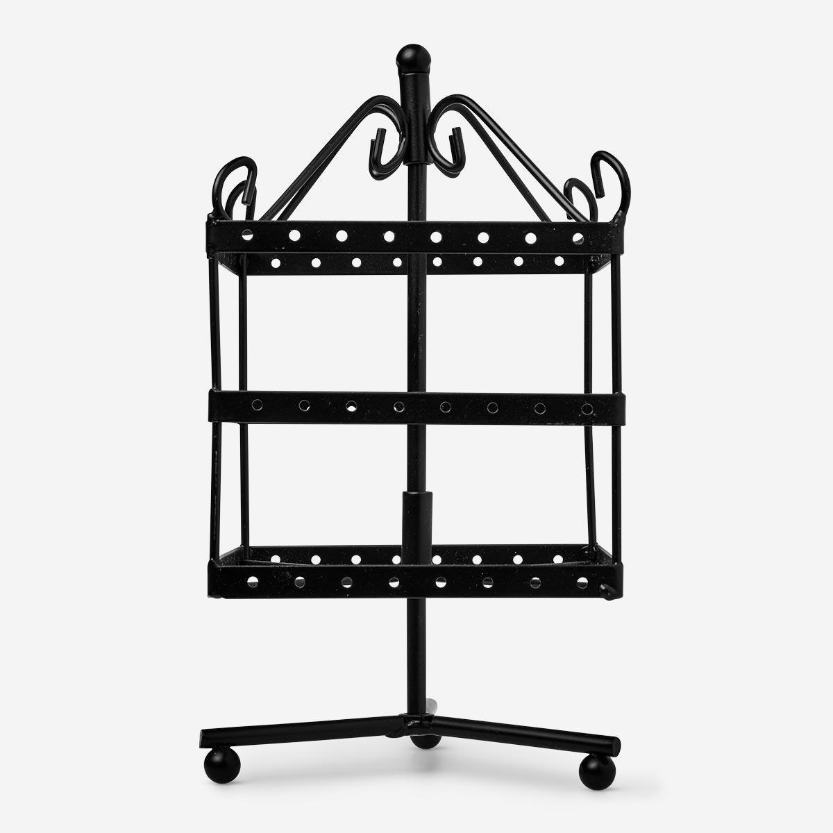 Black jewellery stand