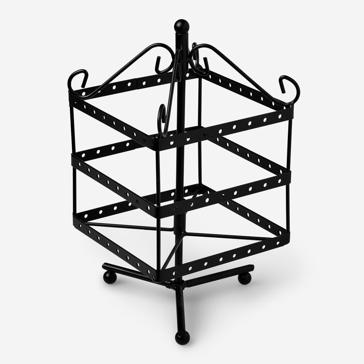 Black jewellery stand