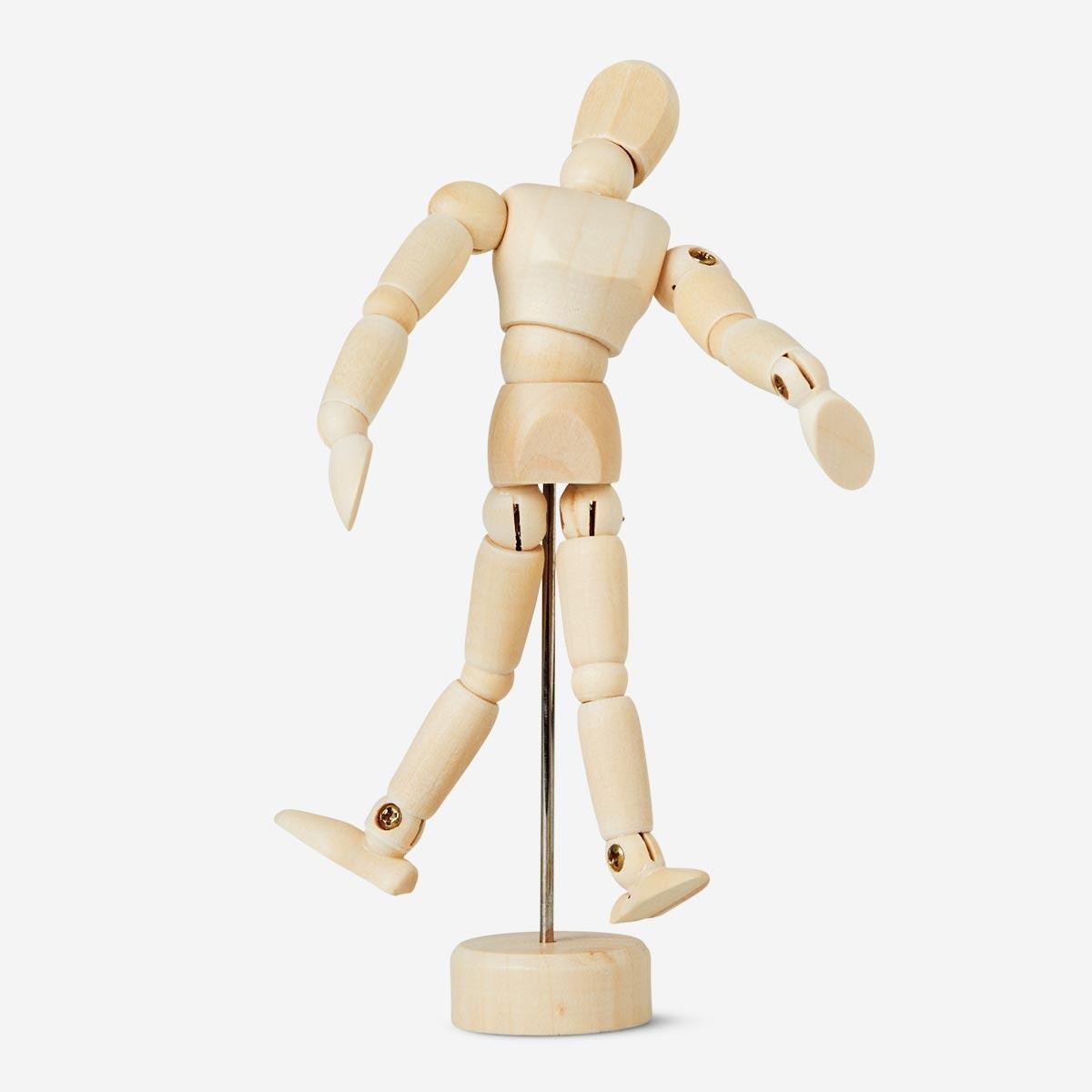 Brown wooden manikin