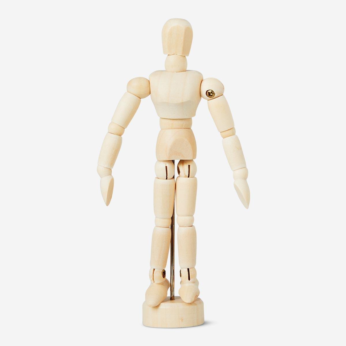 Brown Wooden Manikin