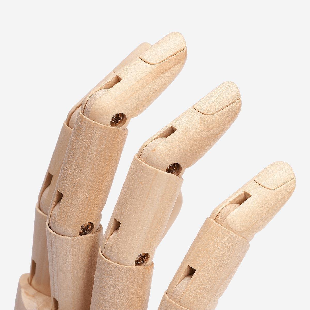 Wooden model croquis hand