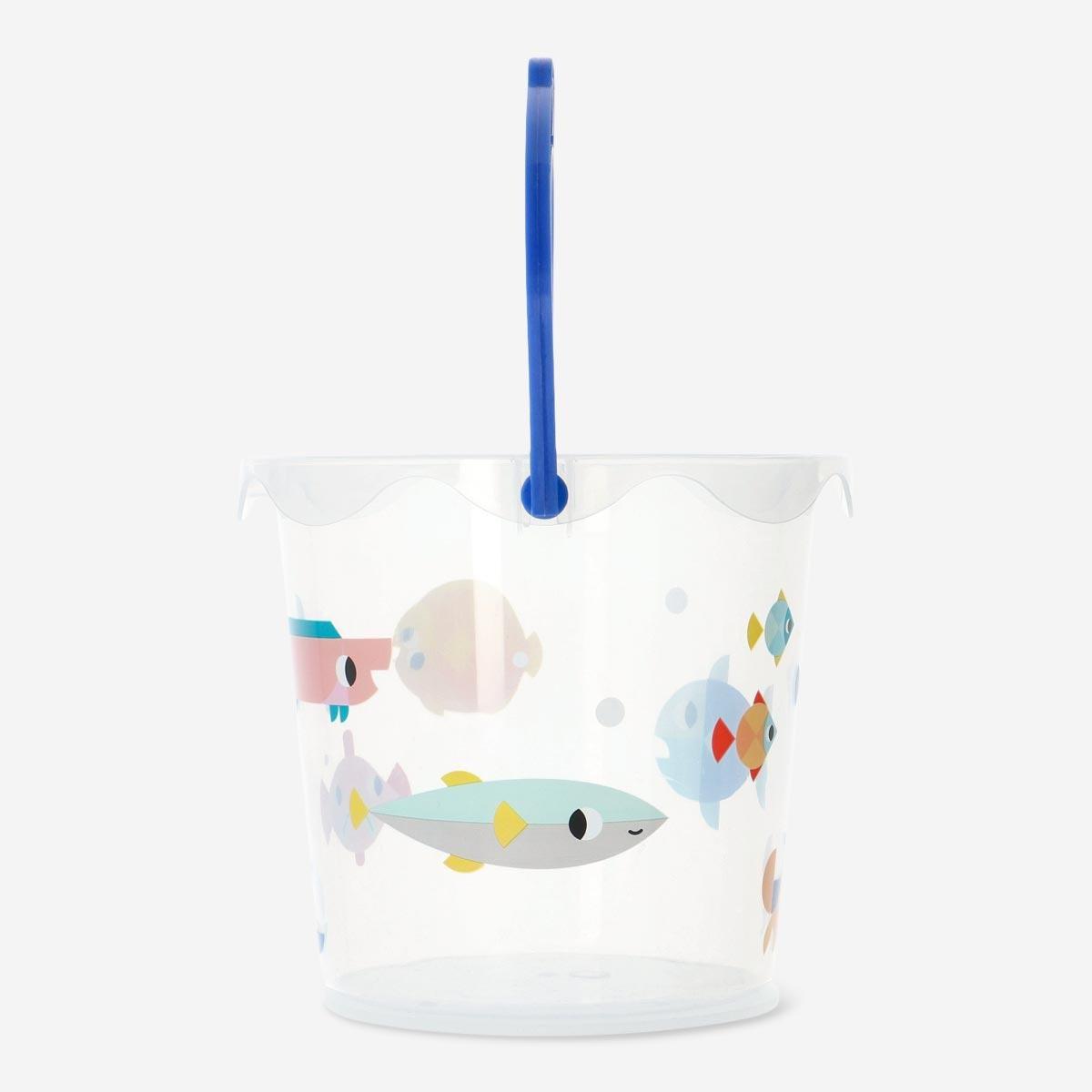 Blue Fishing Bucket