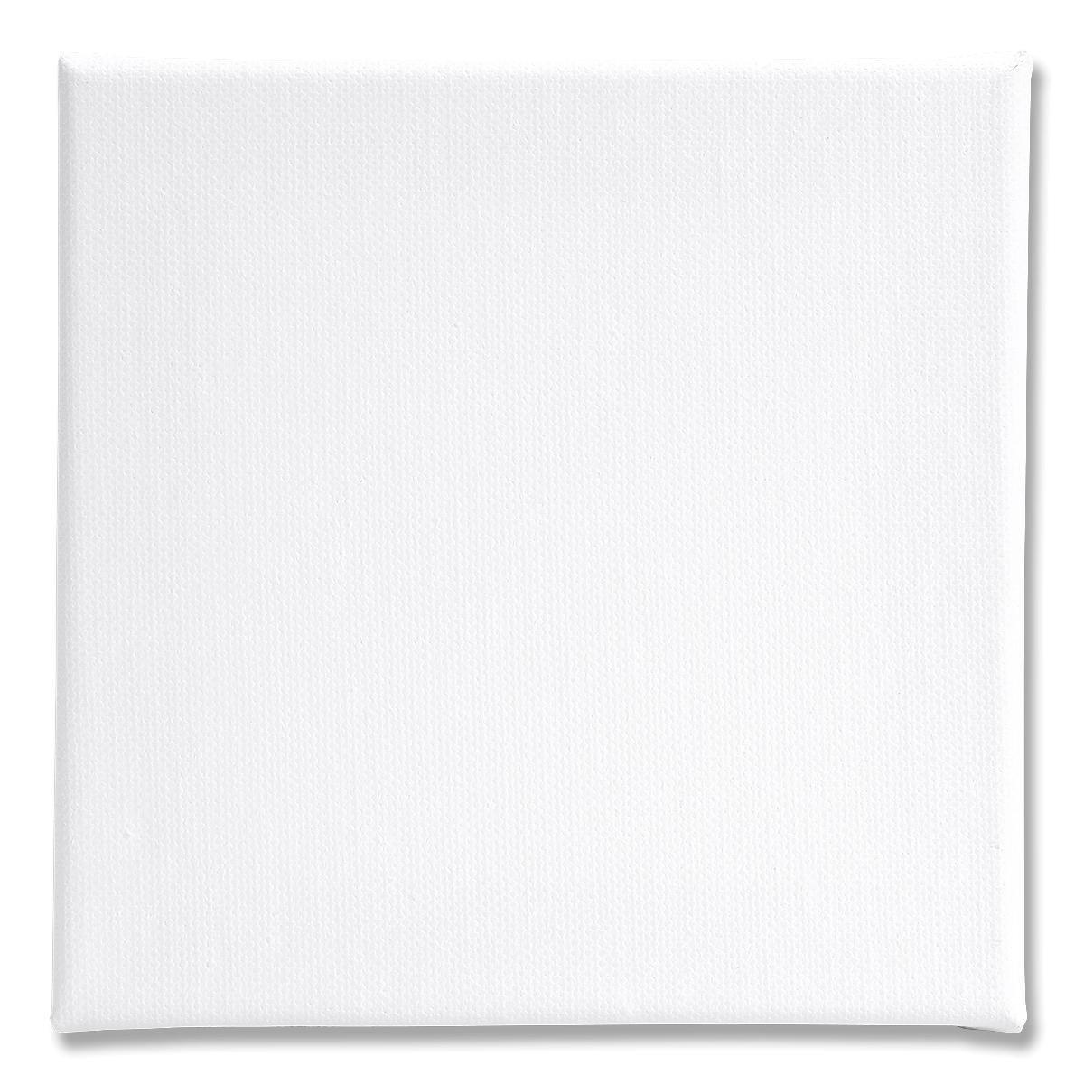 White Artist Canvas. 15 X 15 Cm