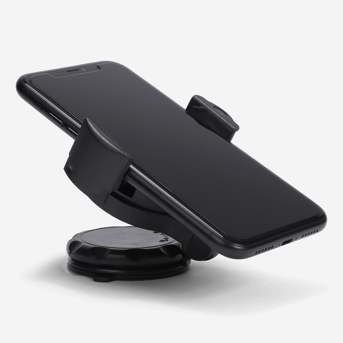 Black smartphone holder