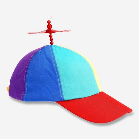 Multicolour plastic propeller cap