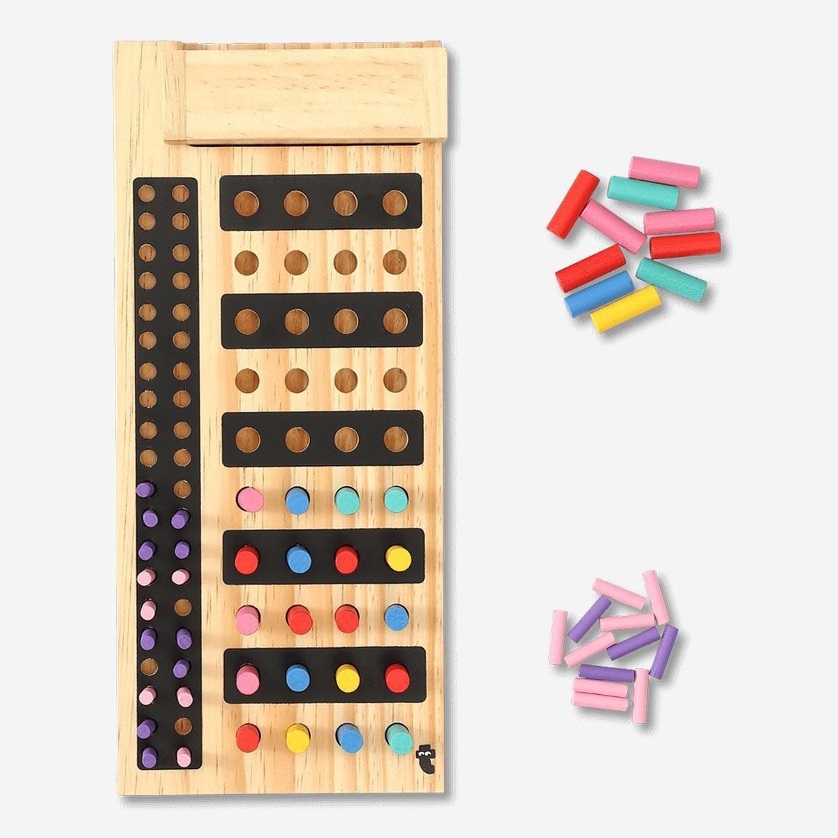 Wooden game brain breaker