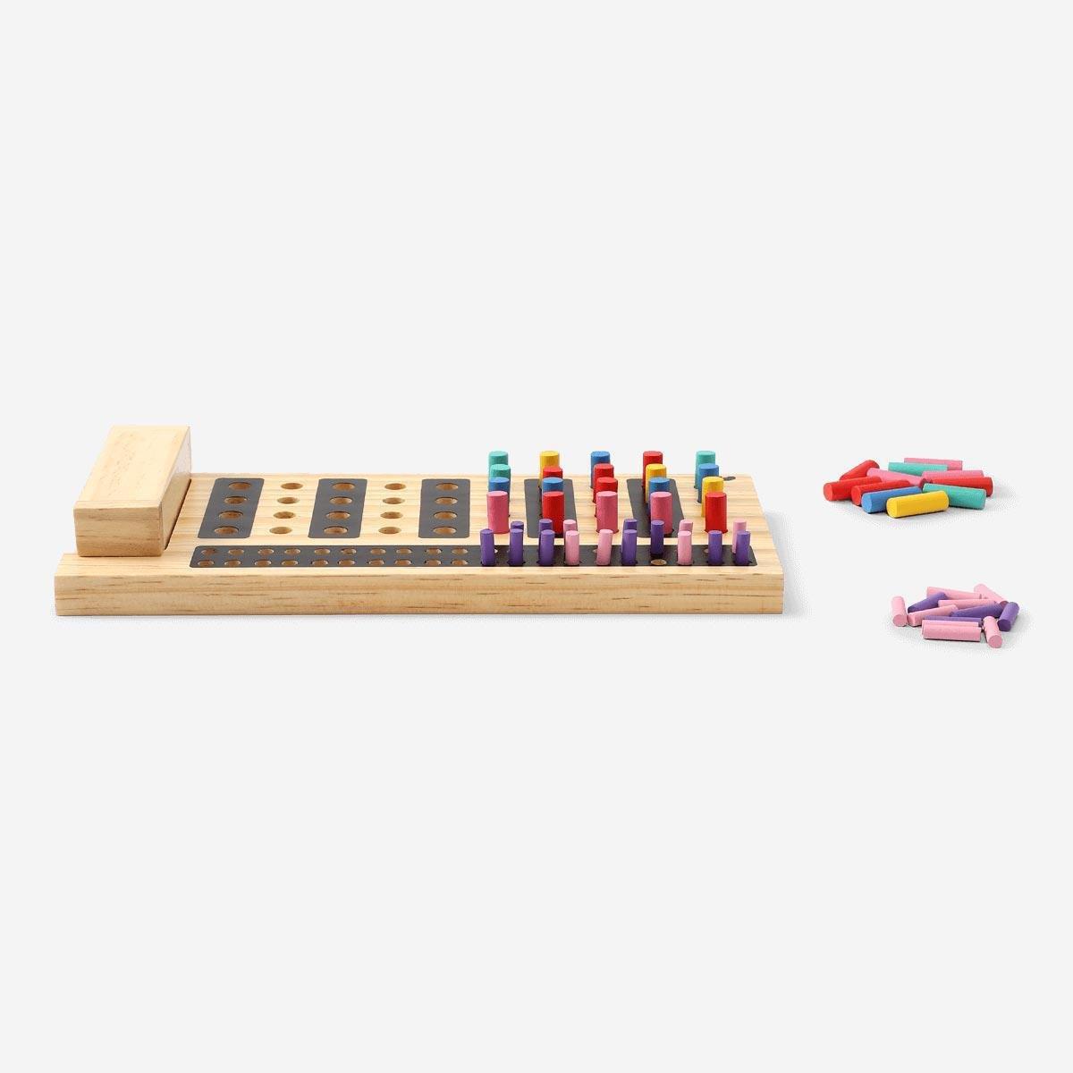 Wooden game brain breaker