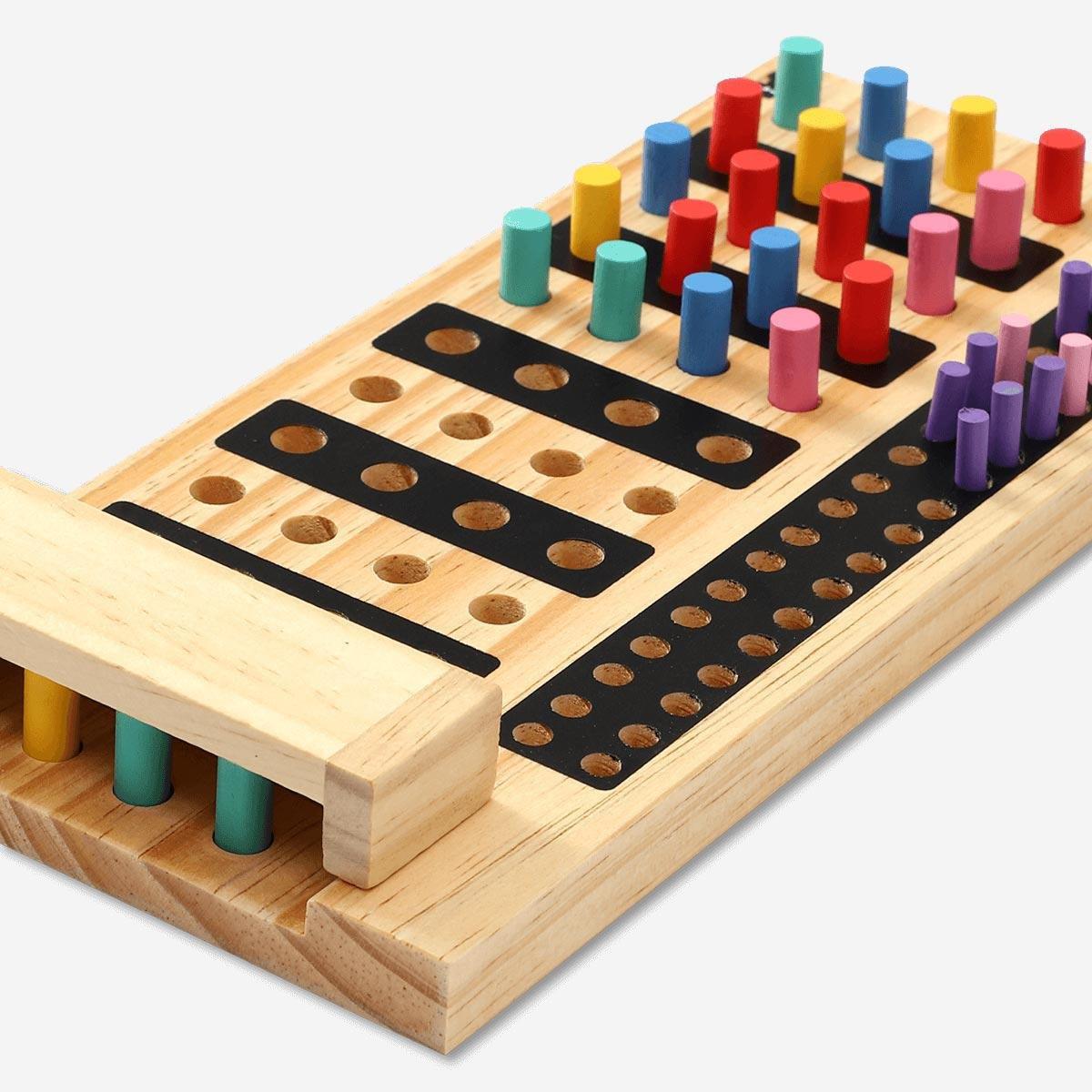 Wooden game brain breaker