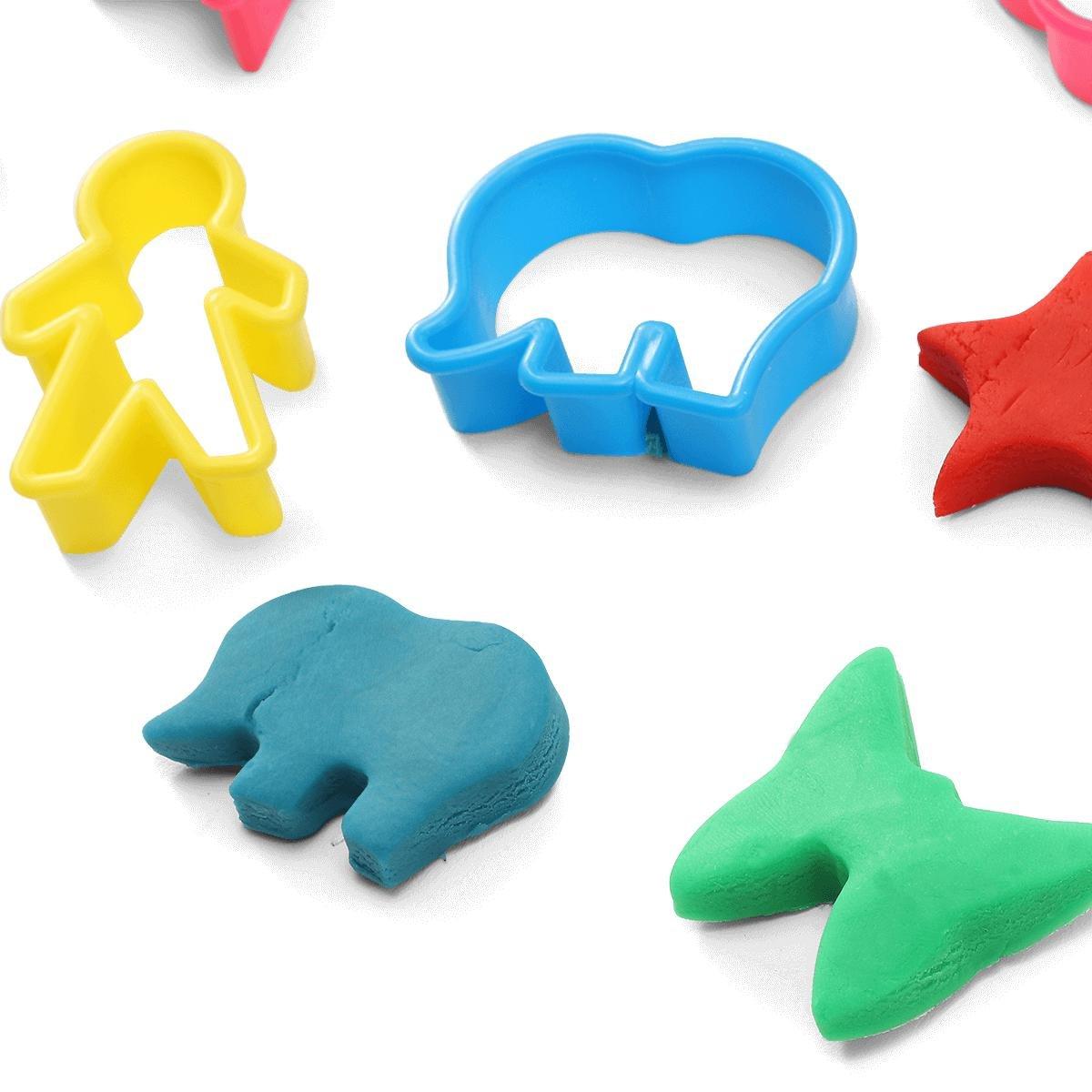 Multicolour Kids Plastic Dough Set