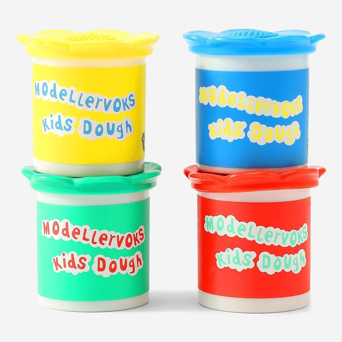 Multicolour Kids Plastic Dough Set