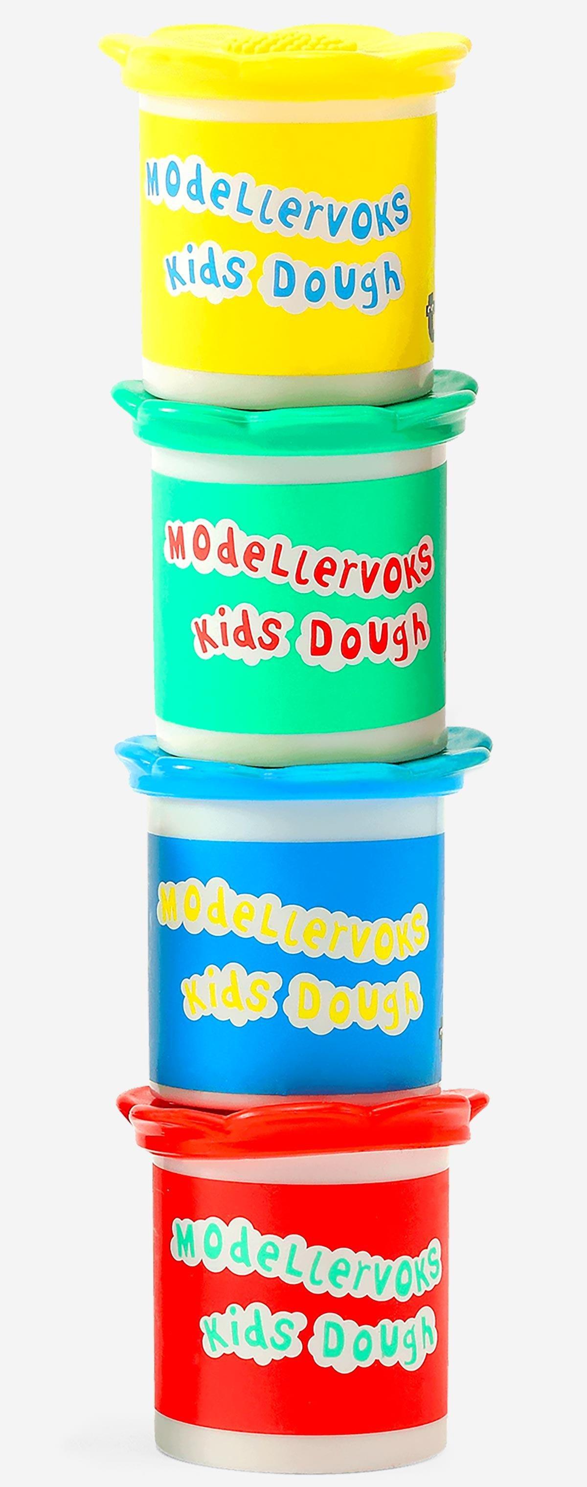 Multicolour Kids Plastic Dough Set
