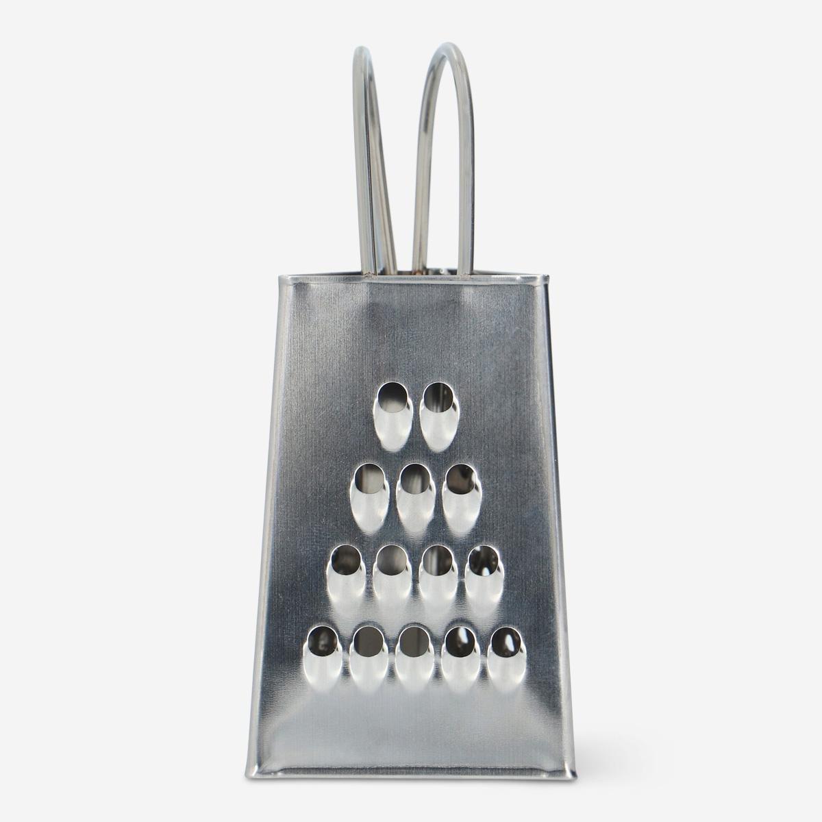 Stainless steel triangular grater