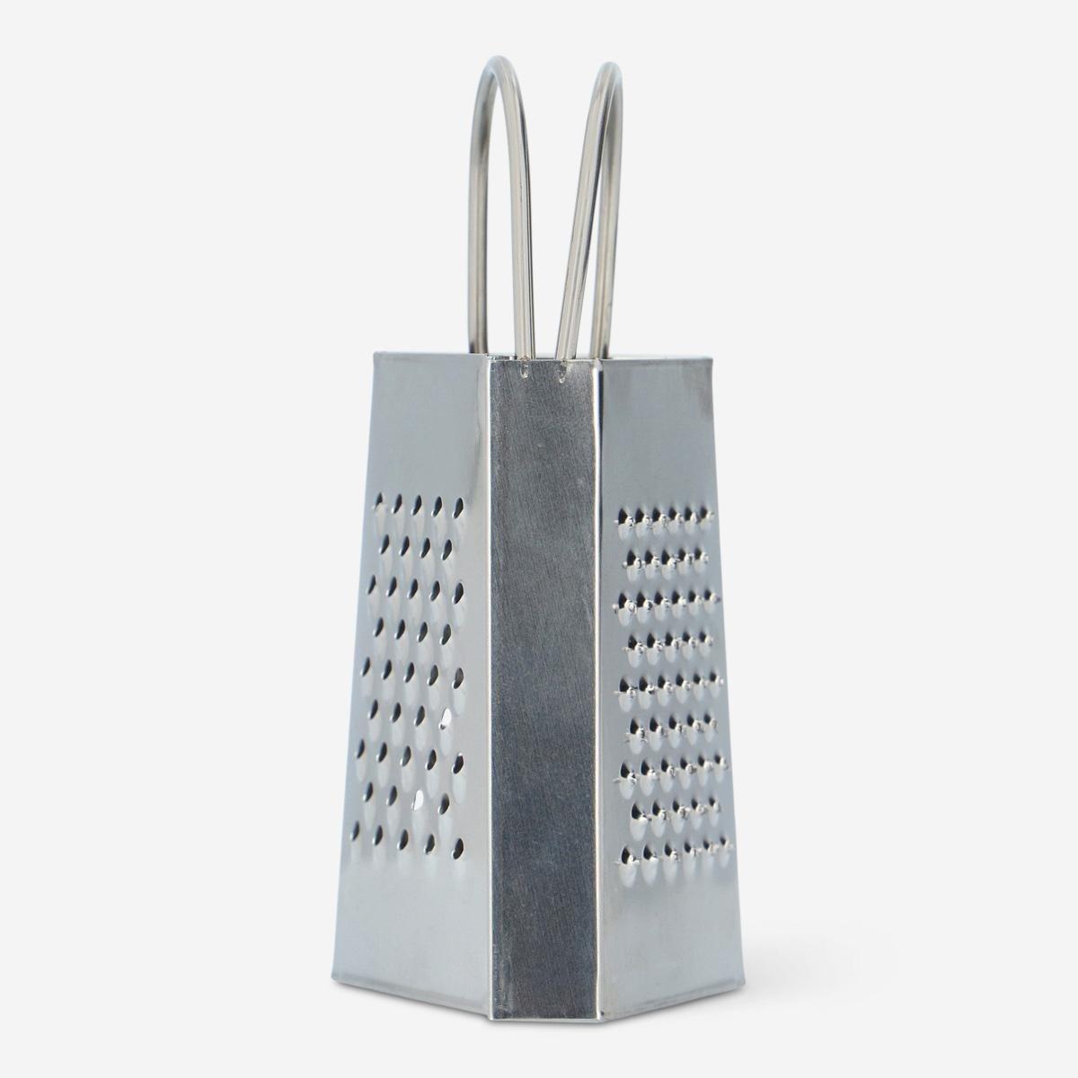 Stainless steel triangular grater