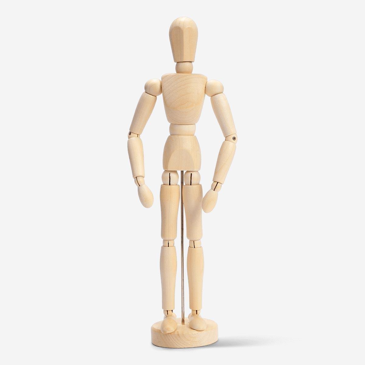 Wooden drawing mannequin