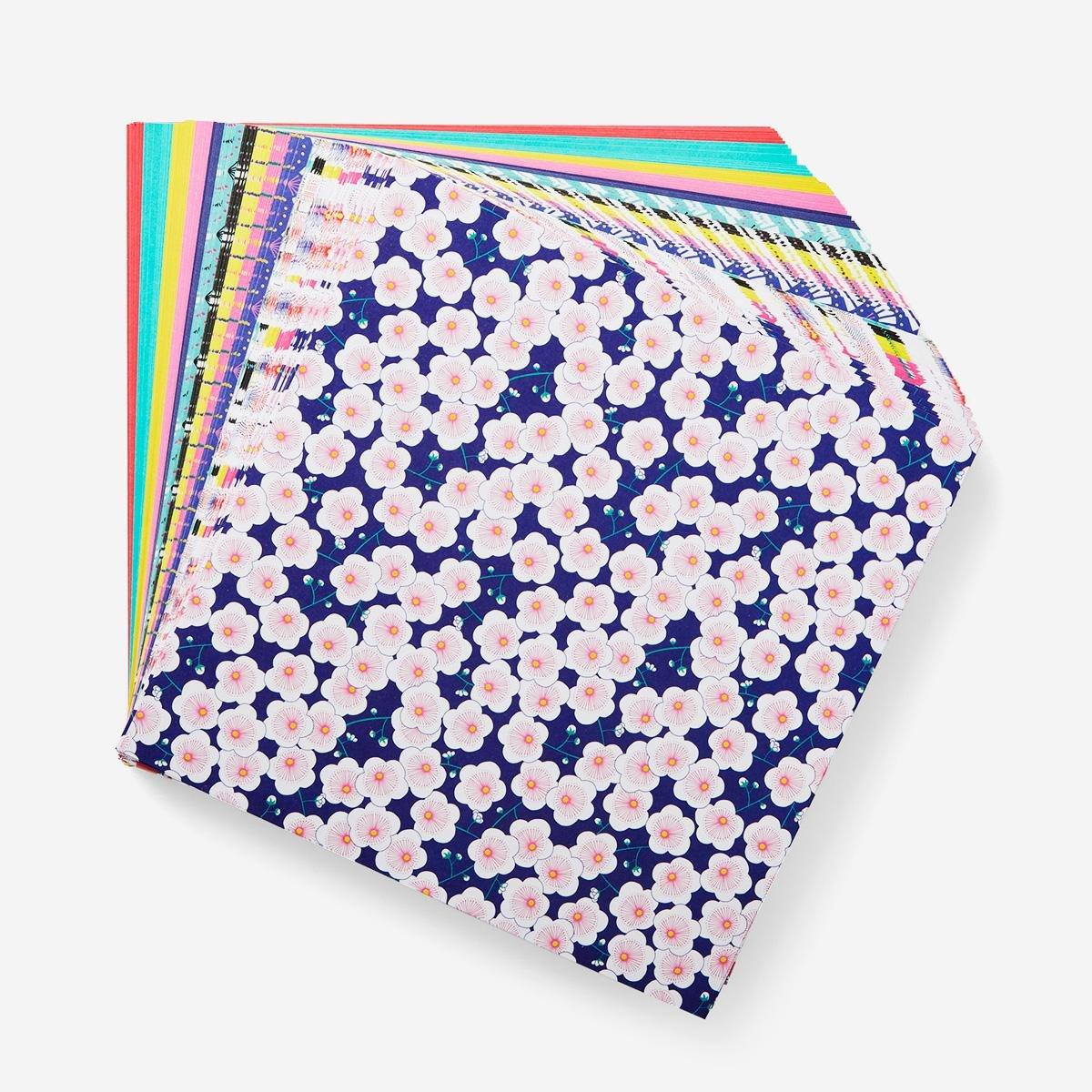 Multicolour origami paper