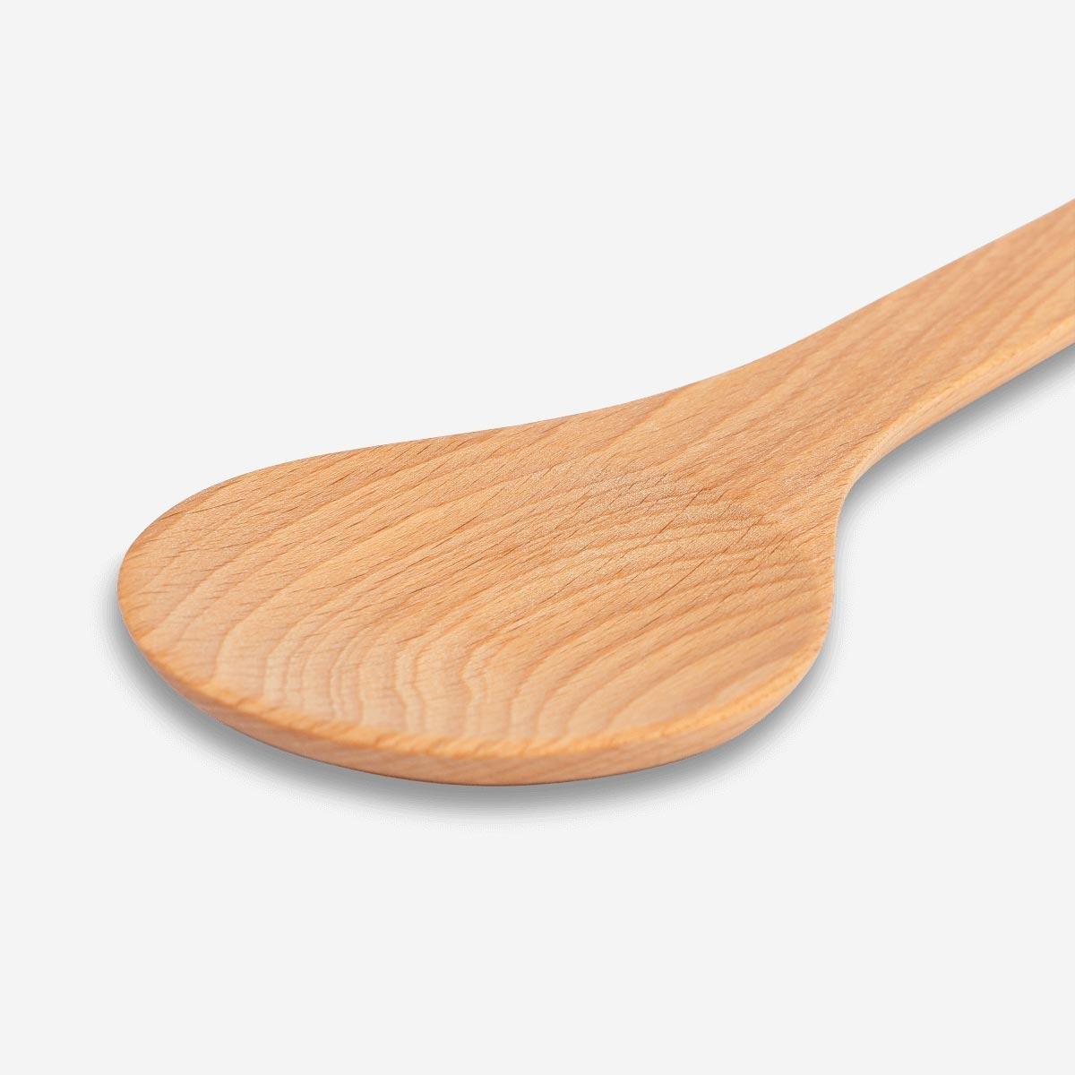 Brown cooking spoon