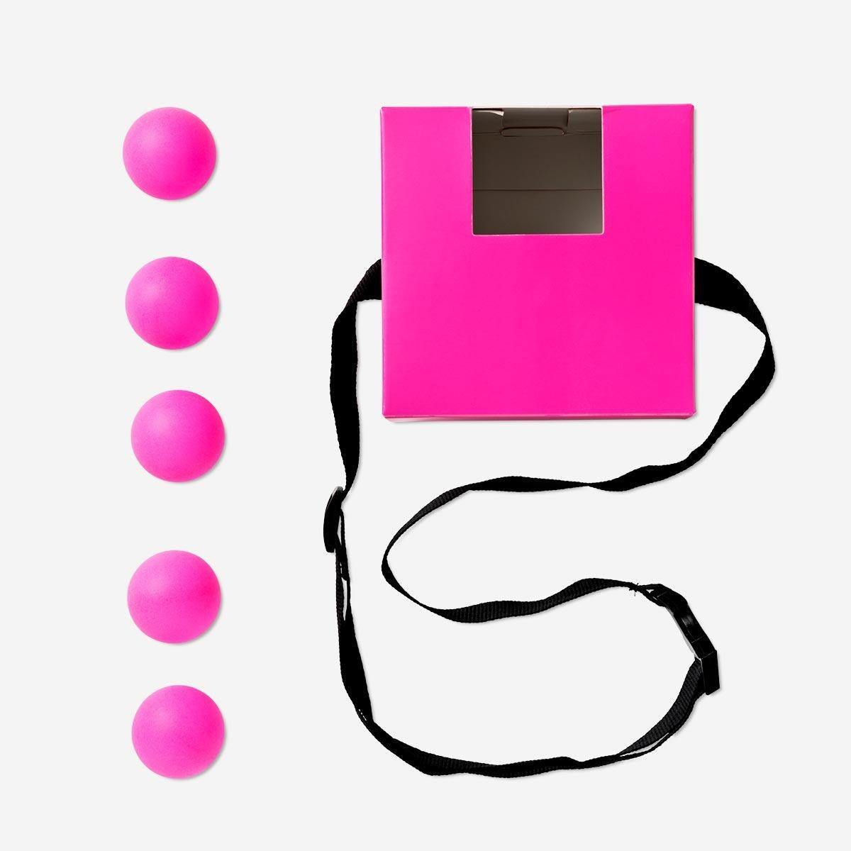 Multicolour party pong dance game