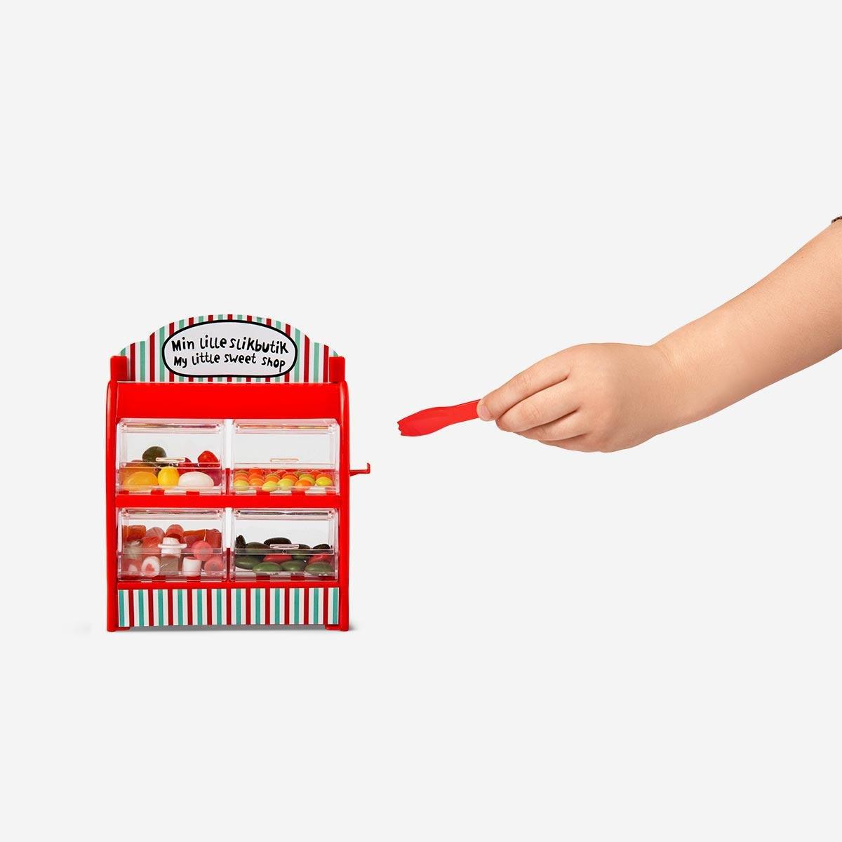 Red little candy shop play set
