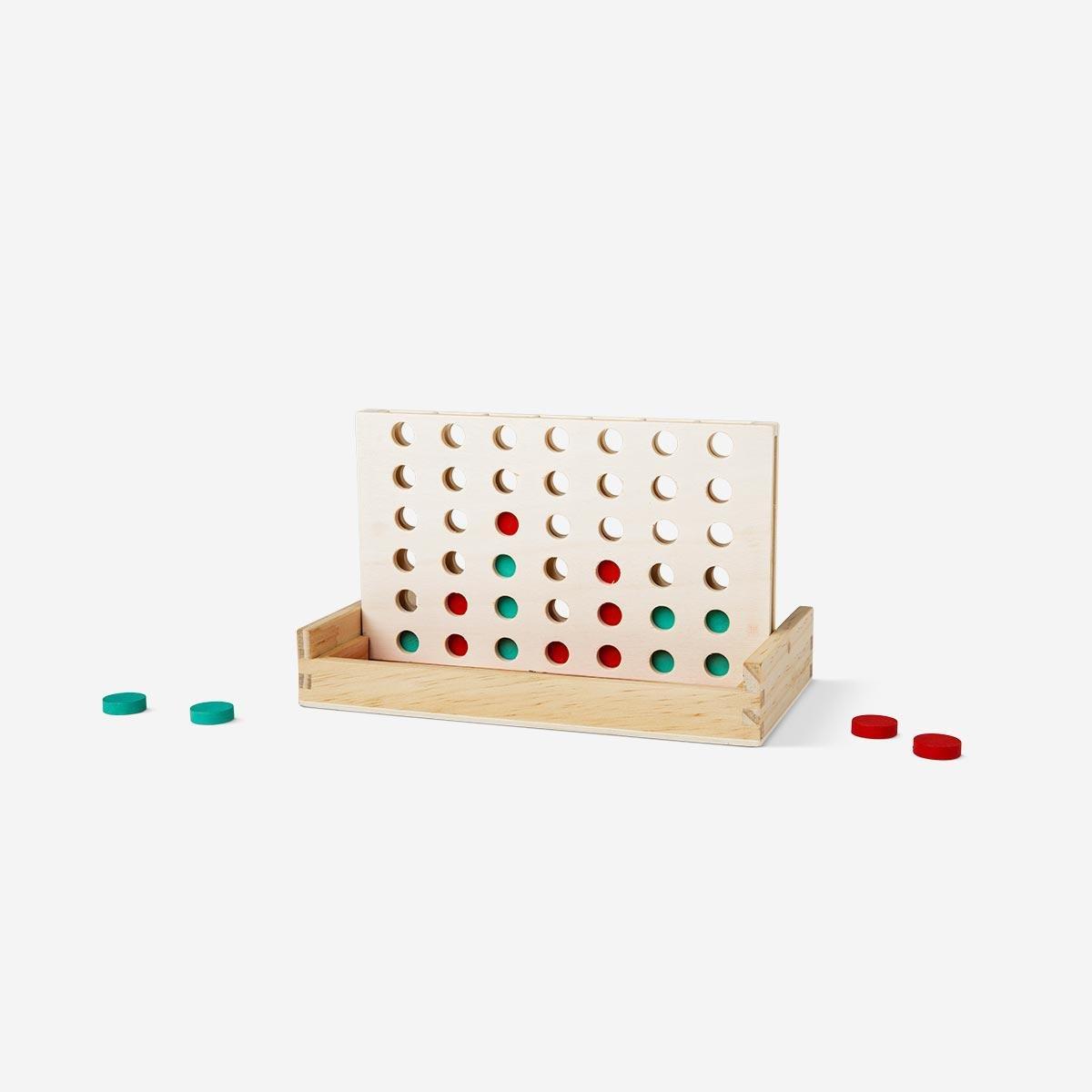 Wooden four in a row