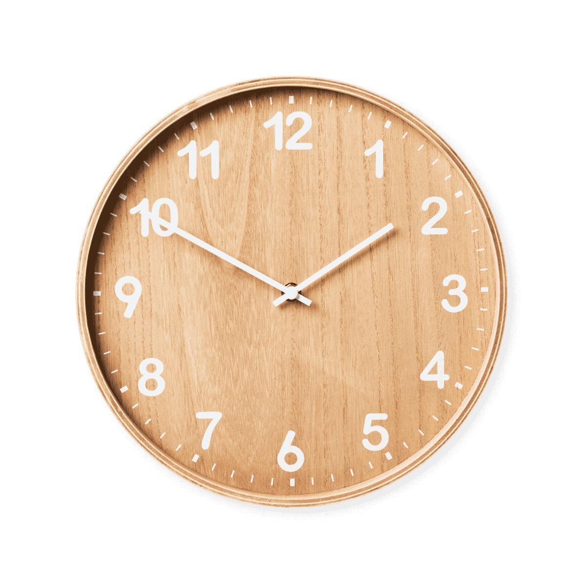 Beige Wooden clock