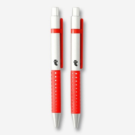 Red ink gel pen