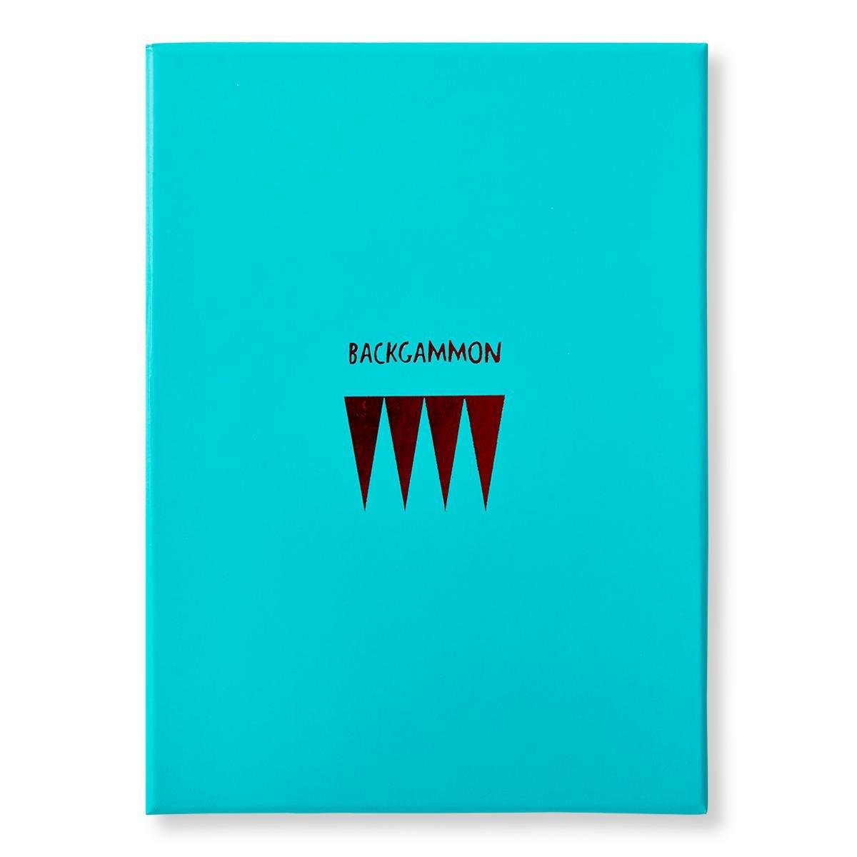 Magnetic backgammon game