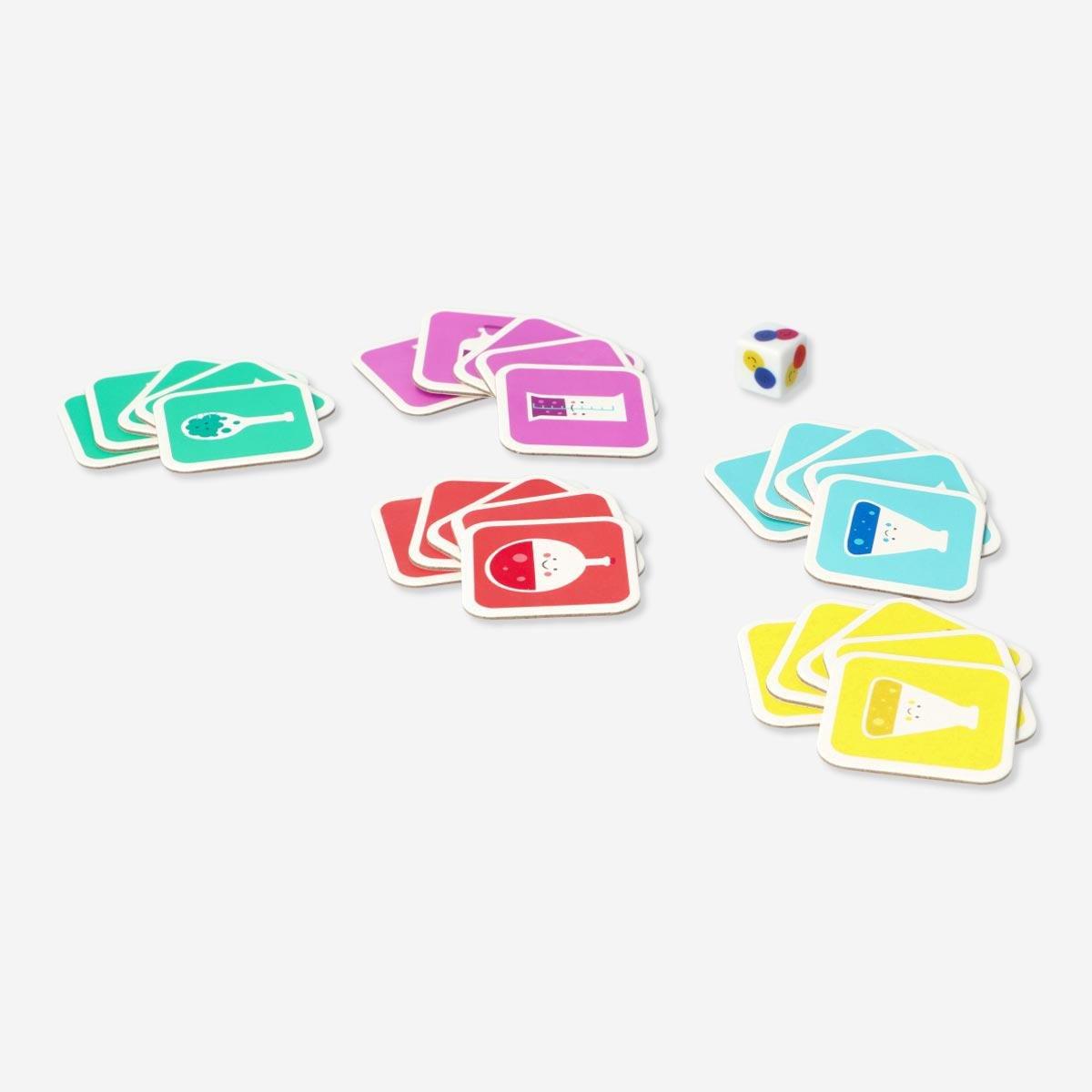 Pink chemistry card game