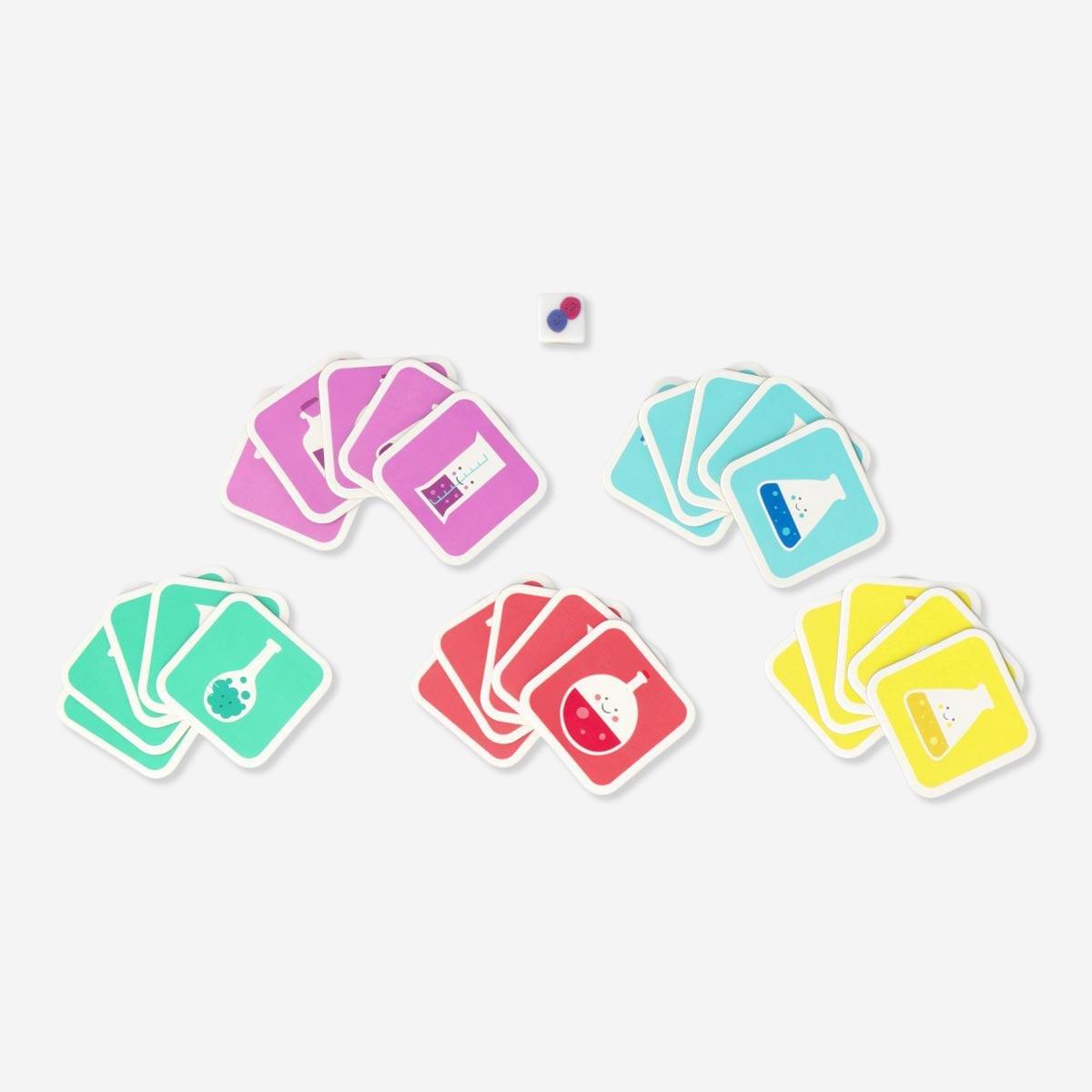 Pink chemistry card game