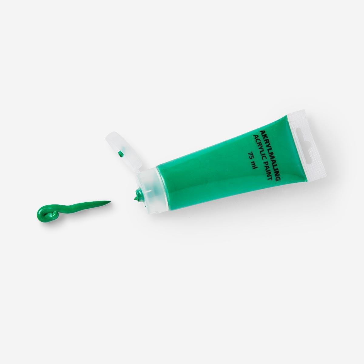 Green Water Based Acrylic Paint