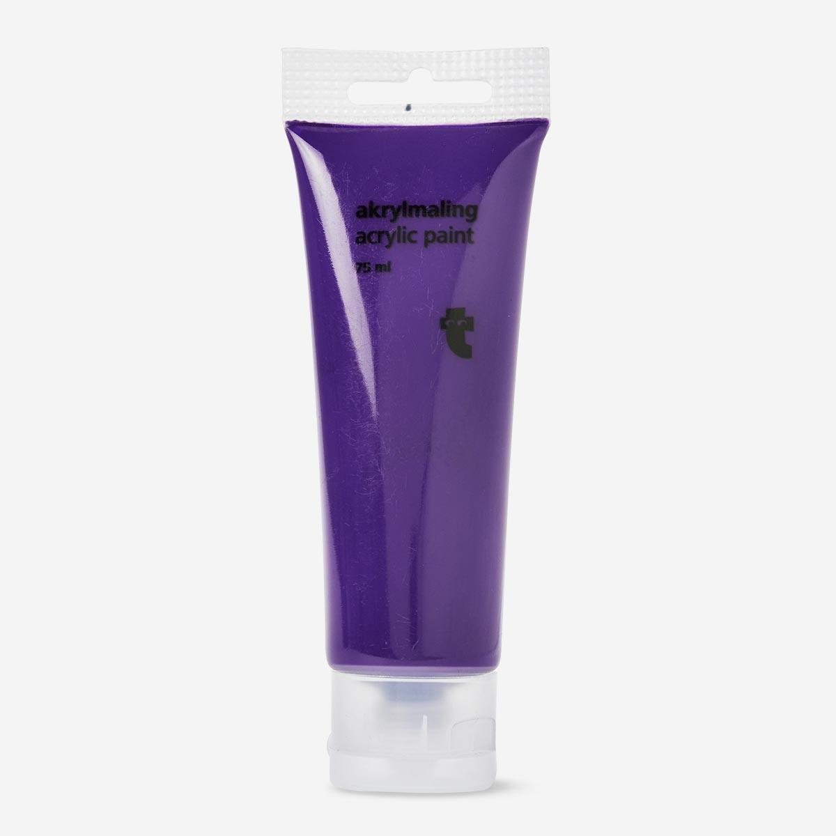Purple Acrylic Paint
