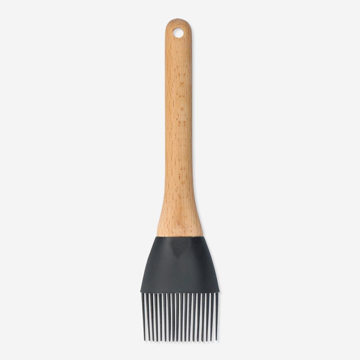 Black Wooden baking brush