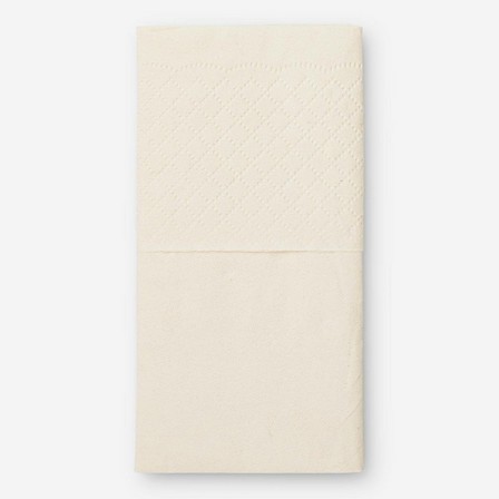 Unbleached biodegradable handkerchief