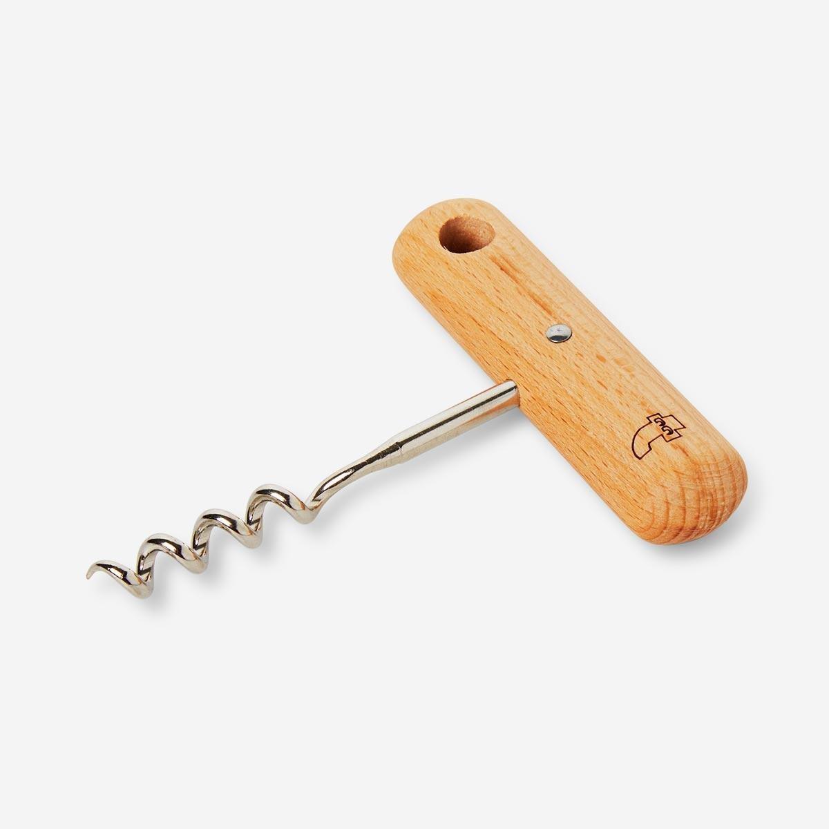 Stainless steel corkscrew