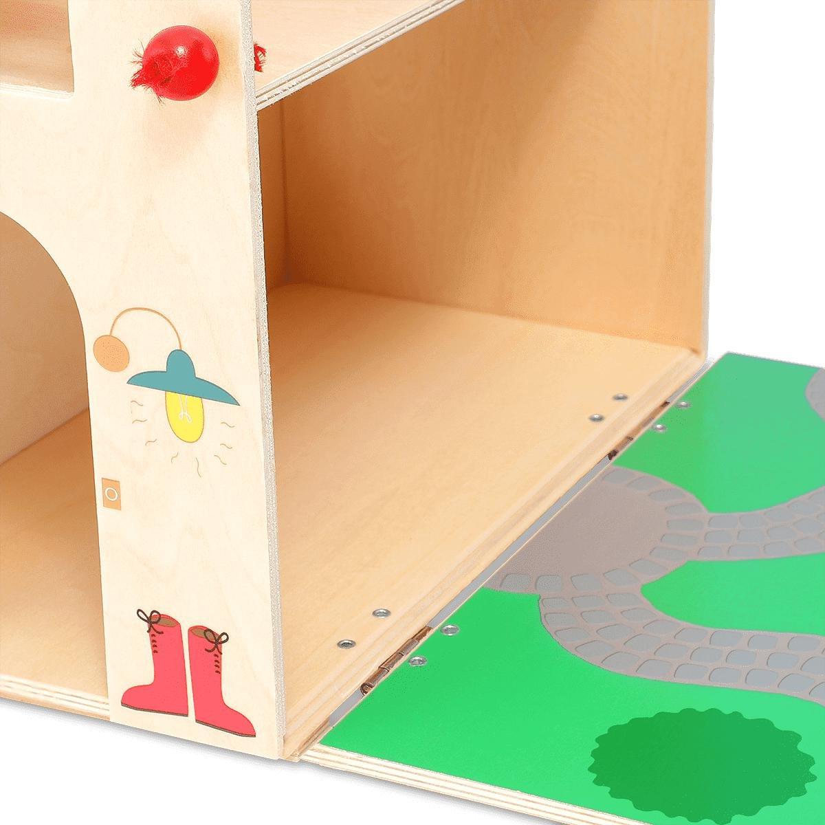 Multicolour Wooden Dollhouse