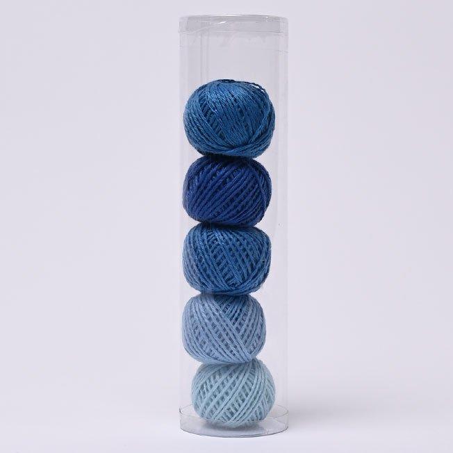 Blue cotton thread