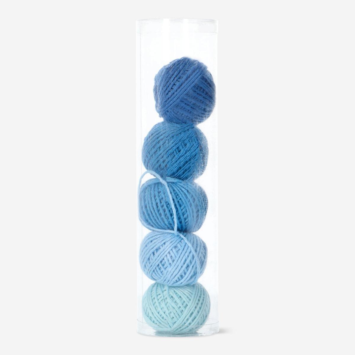 Blue cotton thread