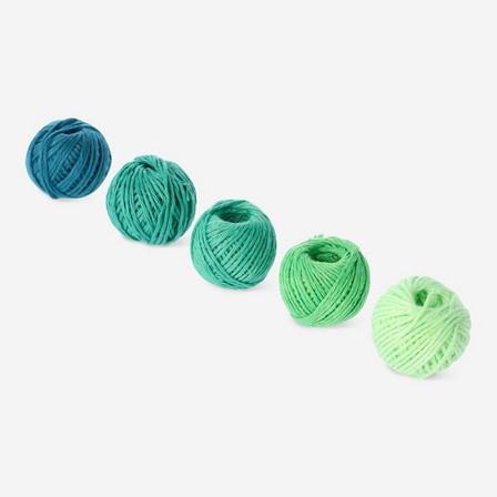 Green cotton thread