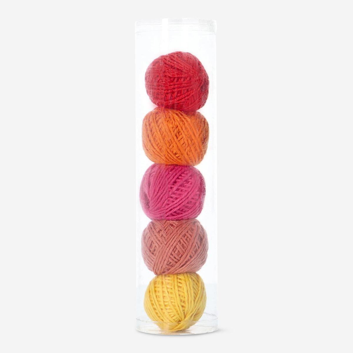 Multicolour cotton thread