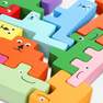 Multicolour jigsaw puzzle game