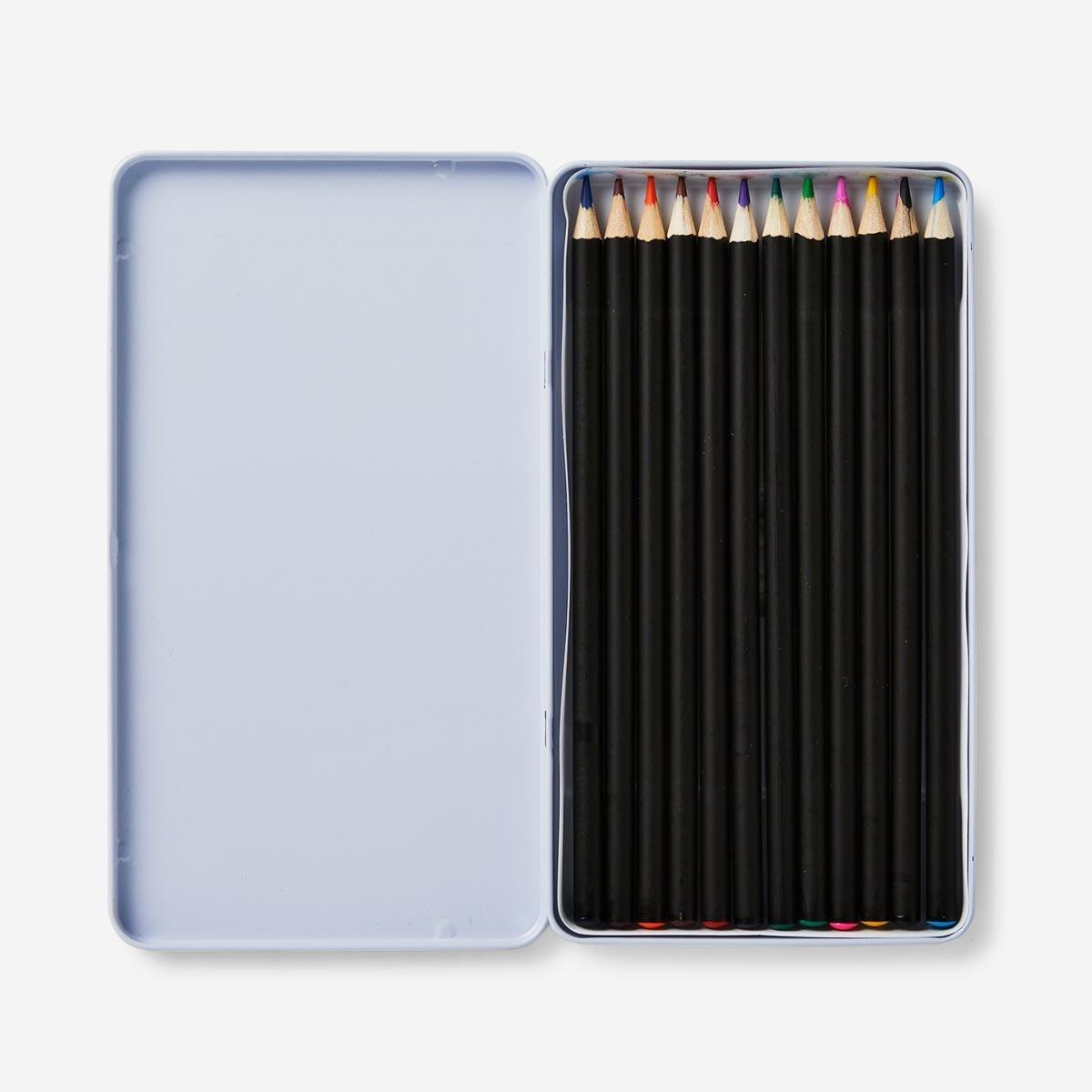 Multicolour watercolour pencils pack of 12